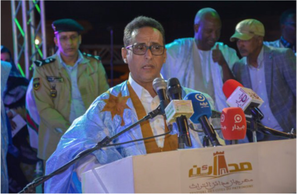 Le ministre de la Culture supervise à Oualata la cérémonie de clôture du festival des Cités du Patrimoine Le ministre de la Culture supervise à Oualata la cérémonie de clôture du festival des Cités du Patrimoine