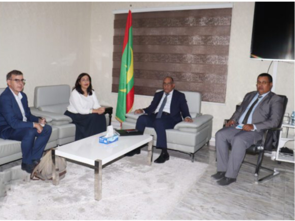 Le ministre des Finances reçoit une délégation de la Banque mondiale Le ministre des Finances reçoit une délégation de la Banque mondiale