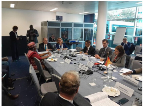 Le ministre de l’Économie et ses homologues des pays du Sahel s’entretiennent avec la ministre allemande de la Coopération Le ministre de l’Économie et ses homologues des pays du Sahel s’entretiennent avec la ministre allemande de la Coopération