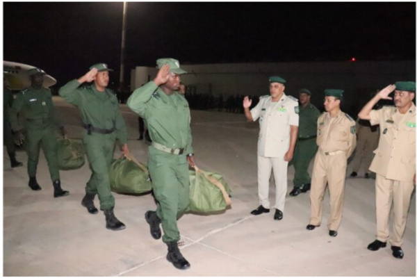Départ du 15e contingent de la gendarmerie pour la République de Centrafrique Départ du 15e contingent de la gendarmerie pour la République de Centrafrique