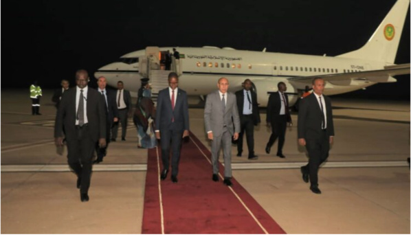 Le Président de la République regagne Nouakchott en provenance du Koweït Le Président de la République regagne Nouakchott en provenance du Koweït