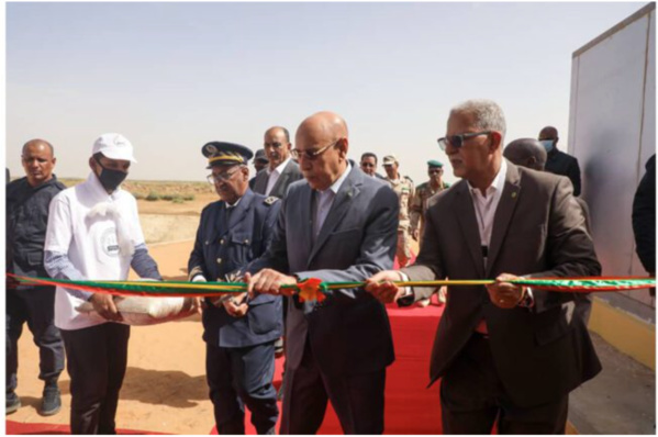 Le Président de la République inaugure le projet d’aménagement de la ferme de M’Bakh-Dick