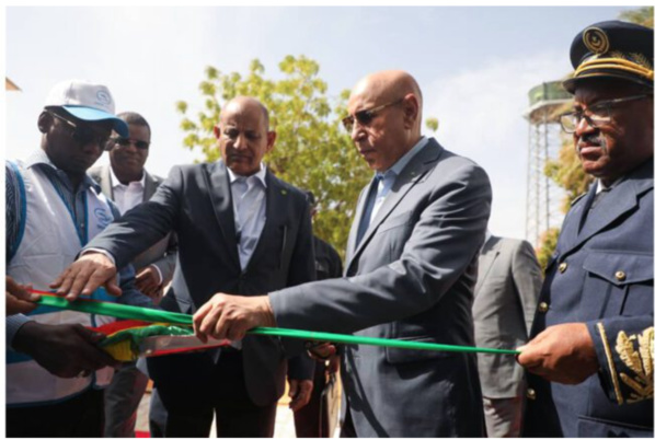 Le Président de la République supervise l’inauguration du projet de sécurisation d’eau potable à Rosso