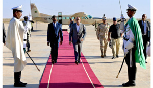 Ghazouani à Kaédi le 28 décembre