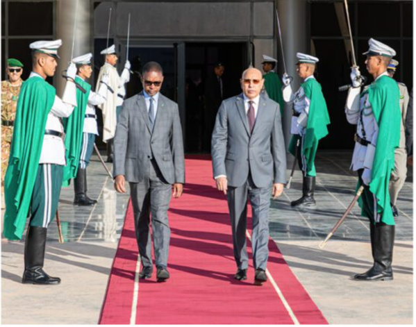 Le Président de la République se rend au Gorgol pour lancer une série de projets de développement Le Président de la République se rend au Gorgol pour lancer une série de projets de développement