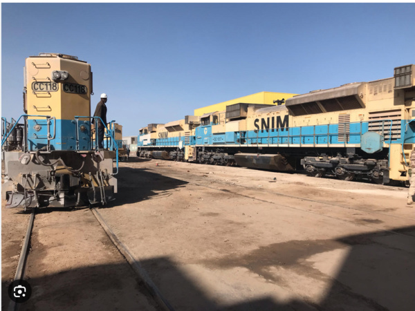 Le ministre de tutelle de la société : « la SNIM est à mesure de produire annuellement plus de 14 millions de tonnes de fer » Le ministre de tutelle de la société : « la SNIM est à mesure de produire annuellement plus de 14 millions de tonnes de fer »