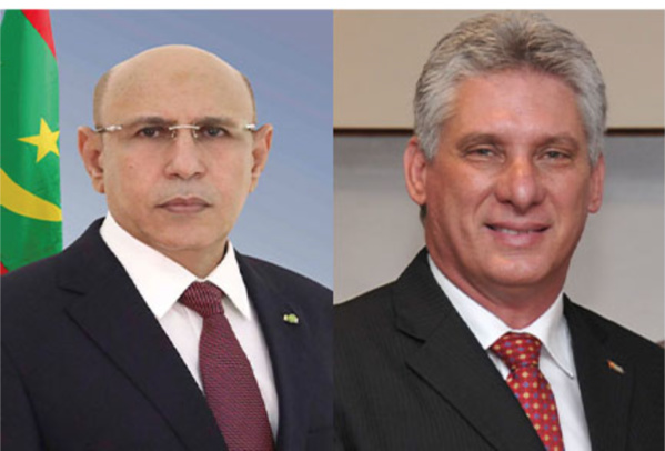 Le Président de la République félicite son homologue cubain Le Président de la République félicite son homologue cubain