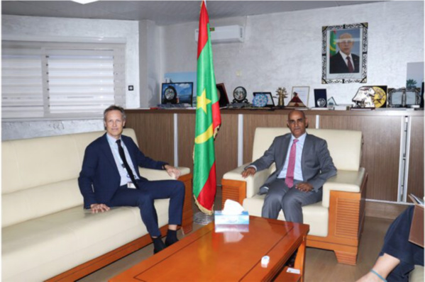 Le ministre du Pétrole reçoit le chef de la délégation de l’Union européenne Le ministre du Pétrole reçoit le chef de la délégation de l’Union européenne