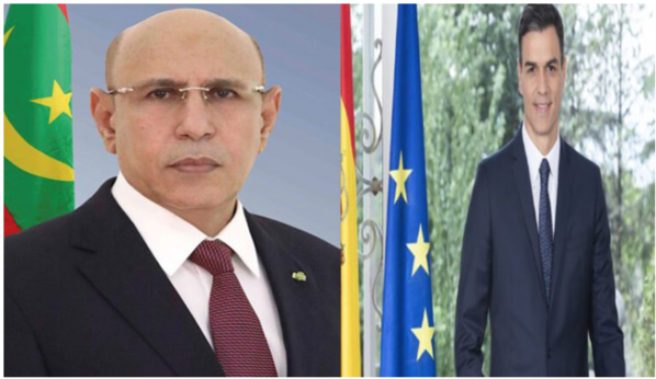 Le Président de la République effectue un entretien téléphonique avec le Chef du Gouvernement espagnol Le Président de la République effectue un entretien téléphonique avec le Chef du Gouvernement espagnol