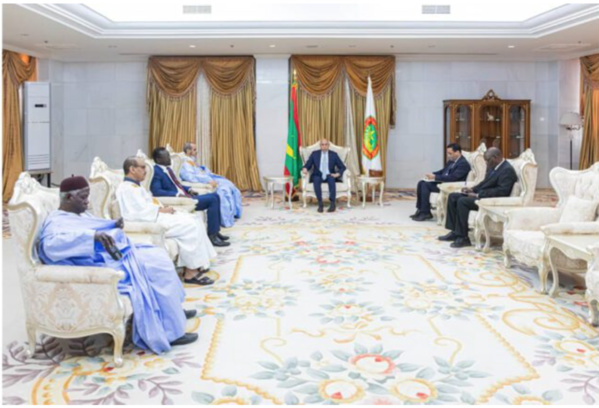 Le Président de la République reçoit le Conseil de supervision de l’institution de l’opposition démocratique Le Président de la République reçoit le Conseil de supervision de l’institution de l’opposition démocratique