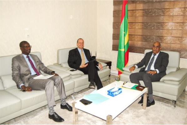 Le ministre des Finances reçoit le chef de la mission du FMI pour la Mauritanie Le ministre des Finances reçoit le chef de la mission du FMI pour la Mauritanie