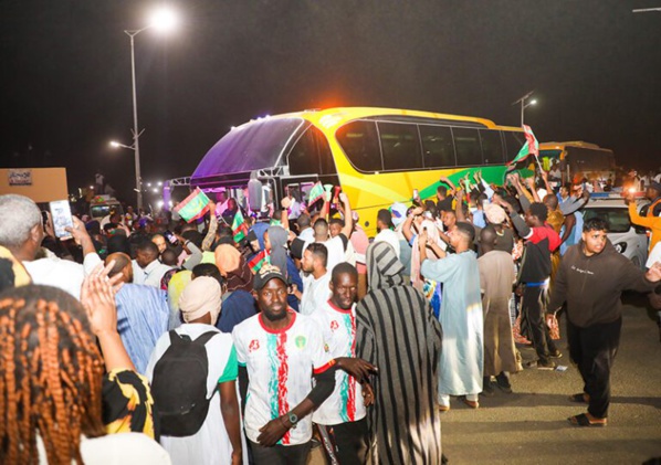 Accueil officiel et populaire réservé à l’équipe nationale après sa performance à la CAN 2023 Accueil officiel et populaire réservé à l’équipe nationale après sa performance à la CAN 2023