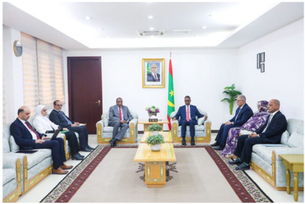 Le Premier ministre reçoit le directeur général de l’OADA Le Premier ministre reçoit le directeur général de l’OADA