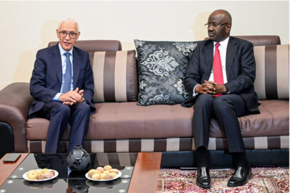 Le ministre des Affaires étrangères rencontre le président de la Chambre des Représentants du Maroc