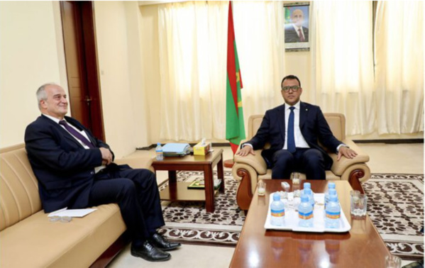 Le ministre délégué auprès du ministre des Affaires étrangères reçoit l’ambassadeur de Syrie Le ministre délégué auprès du ministre des Affaires étrangères reçoit l’ambassadeur de Syrie