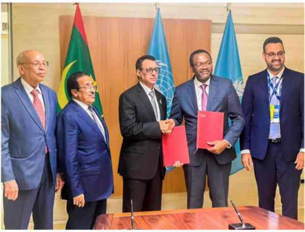 Le ministre de l’Economie signe un accord de financement avec le FIDA Le ministre de l’Economie signe un accord de financement avec le FIDA