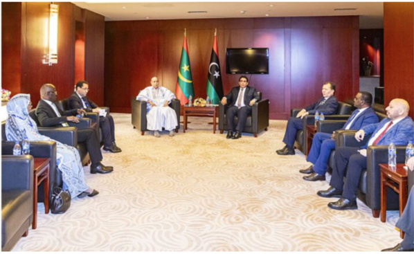 Le Président de la République reçoit le président du Conseil présidentiel libyen Le Président de la République reçoit le président du Conseil présidentiel libyen