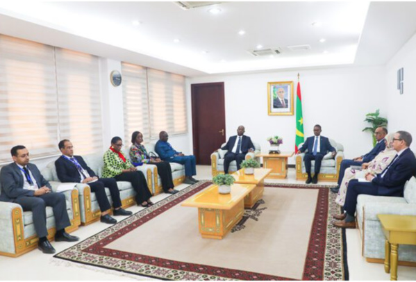 Le Premier ministre reçoit le Président de la Fédération africaine des sociétés d’assurance Le Premier ministre reçoit le Président de la Fédération africaine des sociétés d’assurance