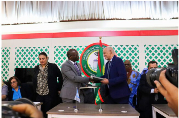 Signature d’un accord entre la CENI et le PNUD relatif aux prochaines élections Signature d’un accord entre la CENI et le PNUD relatif aux prochaines élections