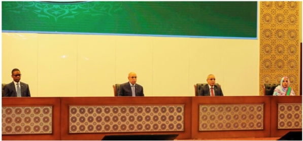Le Président de la République supervise le lancement du 8ème Congrès ordinaire de l’Association des Maires de Mauritanie