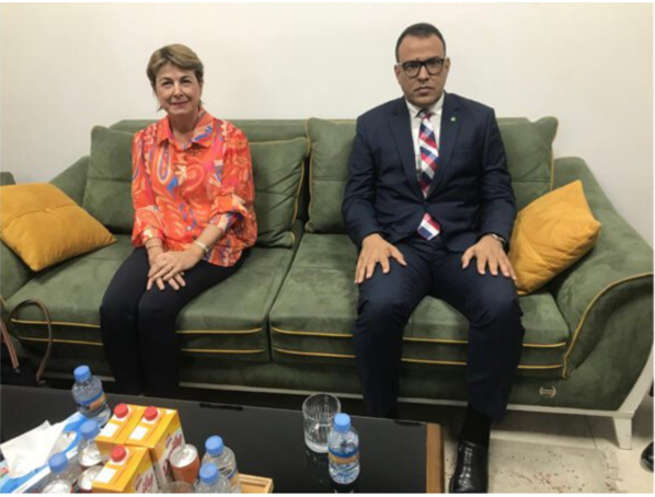 La ministre des Relations extérieure à la Principauté de Monaco entame une visite de travail en Mauritanie La ministre des Relations extérieure à la Principauté de Monaco entame une visite de travail en Mauritanie