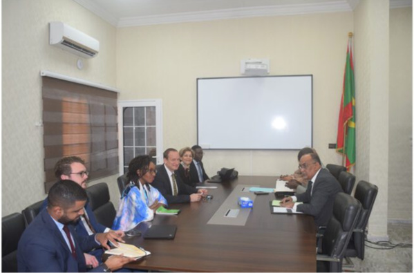 Le ministre des Finances du FMI reçoit la délégation du FMI Le ministre des Finances du FMI reçoit la délégation du FMI