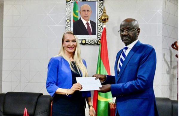 Le ministre des Affaires Etrangères reçoit copie des lettres de créance de l’ambassadrice finlandaise Le ministre des Affaires Etrangères reçoit copie des lettres de créance de l’ambassadrice finlandaise