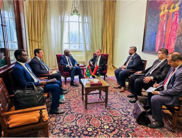 Le ministre des Affaires étrangères s’entretient avec le ministre libyen des Affaires étrangères par intérim Le ministre des Affaires étrangères s’entretient avec le ministre libyen des Affaires étrangères par intérim