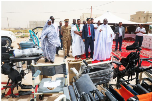 L’ONG Développement et Action de bienfaisance fait don d’équipements sanitaires à la Région de Nouakchott L’ONG Développement et Action de bienfaisance fait don d’équipements sanitaires à la Région de Nouakchott