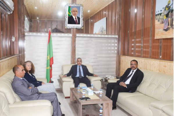 Le ministre de l’Intérieur reçoit la coordinatrice du système des Nations Unies Le ministre de l’Intérieur reçoit la coordinatrice du système des Nations Unies