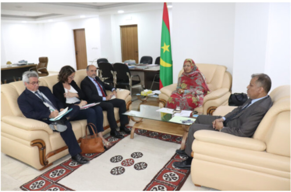 La commissaire à la sécurité alimentaire reçoit l’ambassadeur français La commissaire à la sécurité alimentaire reçoit l’ambassadeur français