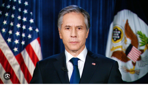 Le Président de la République reçoit un appel téléphonique du secrétaire d’Etat américain aux Affaires étrangères Le Président de la République reçoit un appel téléphonique du secrétaire d’Etat américain aux Affaires étrangères