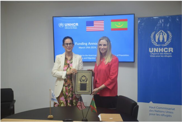 Le HCR reçoit 5 millions de dollars du gouvernement américain en appui aux réfugiés au Hodh Chargui Le HCR reçoit 5 millions de dollars du gouvernement américain en appui aux réfugiés au Hodh Chargui