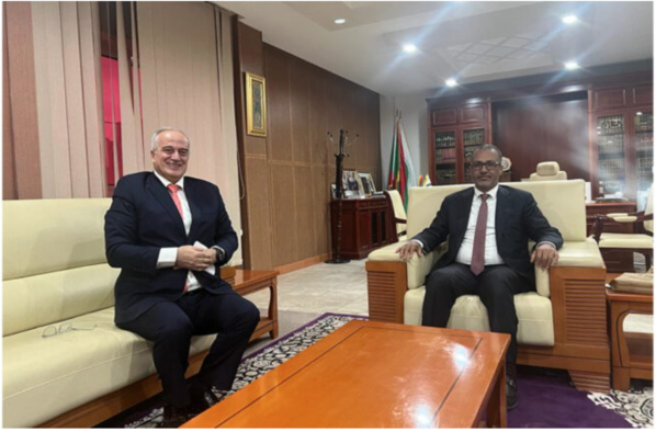 Le président du patronat s’entretient avec l’ambassadeur de Syrie
