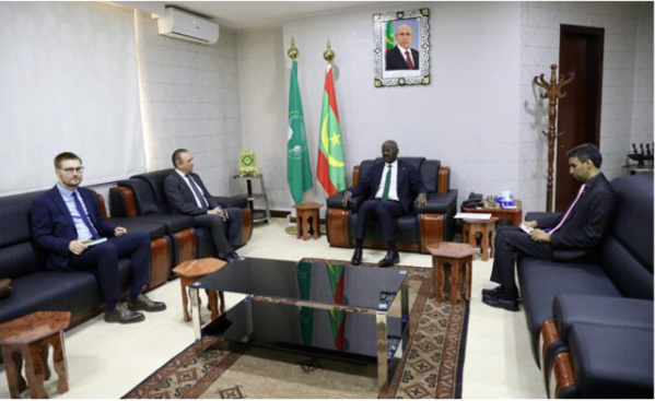 Le ministre des Affaires étrangères reçoit l’ambassadeur de Russie Le ministre des Affaires étrangères reçoit l’ambassadeur de Russie