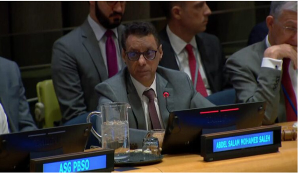 A New-York, le ministre de l’Économie présente à la CCP l’expérience de la Mauritanie en matière de consolidation de la paix A New-York, le ministre de l’Économie présente à la CCP l’expérience de la Mauritanie en matière de consolidation de la paix