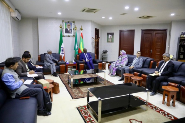 Le ministre des Affaires étrangères reçoit l’ambassadeur du Maroc Le ministre des Affaires étrangères reçoit l’ambassadeur du Maroc