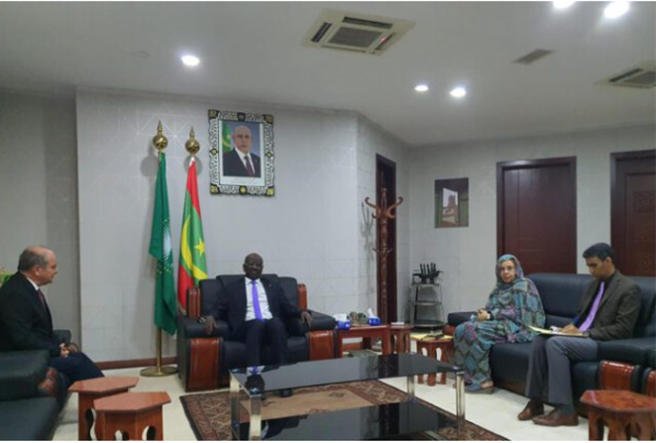 Le ministre des Affaires étrangères reçoit l’ambassadeur de la Turquie Le ministre des Affaires étrangères reçoit l’ambassadeur de la Turquie