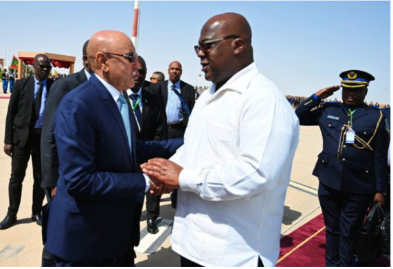 Le Président de la RDC quitte Nouakchott au terme d’une visite d’amitié et de travail en Mauritanie