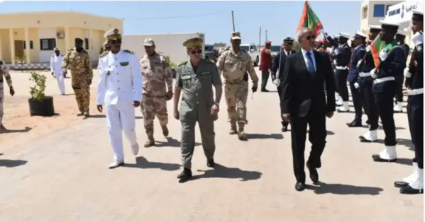 Le ministre de la défense et le chef d’état-major général des armées en visite au Tiris Zemour