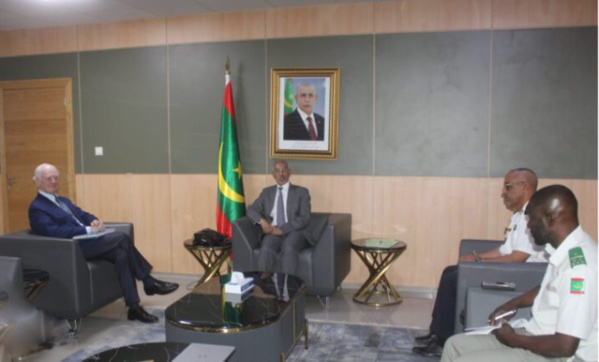 Le ministre de la défense reçoit l’émissaire des Nations unies pour le Sahara occidental