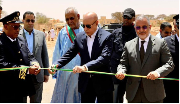 Le Président de la République inaugure la route reliant Nebaghia à la route de l’espoir