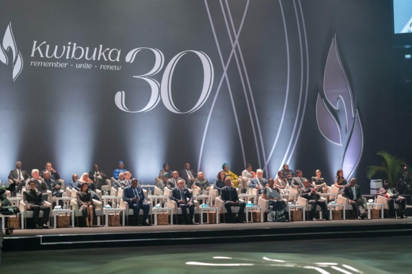 Le Président de la République participe à la commémoration du 30ème anniversaire du génocide des Tutsi