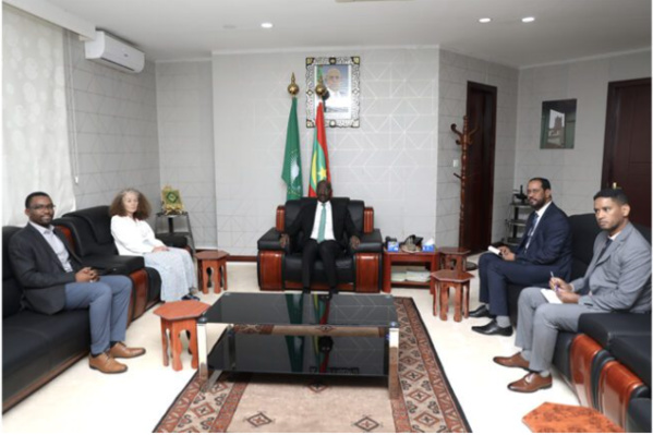 Le ministre des Affaires étrangères reçoit la Coordinatrice du Système des Nations Unies en Mauritanie