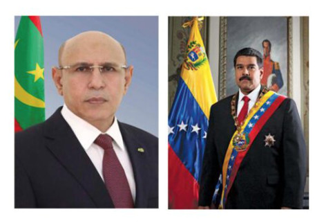 Le président de la République reçoit un appel téléphonique de son homologue Vénézuélien