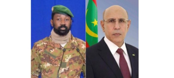 Le Président de la République reçoit un appel téléphonique de son homologue malien