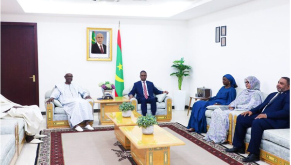 Le Premier ministre reçoit le Secrétaire exécutif de la Convention des Nations Unies sur la lutte contre la désertification Nouakchott