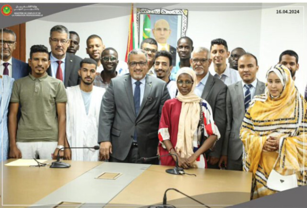 30 élèves de l’Ecole Technique et Professionnelle des Mines, du Pétrole et du Gaz bénéficient d’une formation en Algérie 30 élèves de l’Ecole Technique et Professionnelle des Mines, du Pétrole et du Gaz bénéficient d’une formation en Algérie