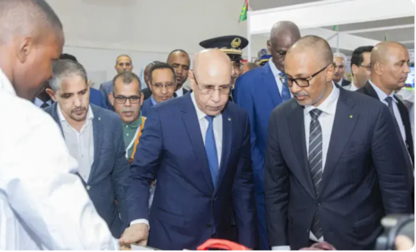 La première édition de l’exposition du secteur privé mauritanien inaugurée par le président Ghazouani La première édition de l’exposition du secteur privé mauritanien inaugurée par le président Ghazouani