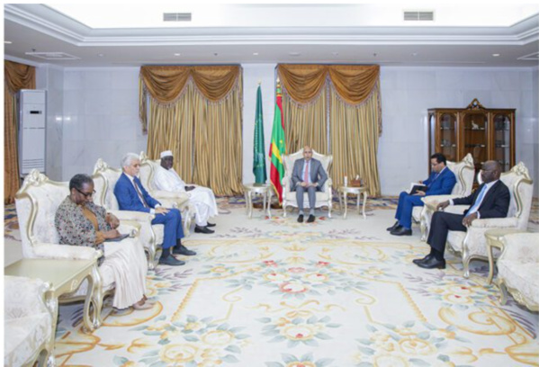 Le Président de la République, Président de l’Union africaine, reçoit le président de la Commission de l’Union Africaine Le Président de la République, Président de l’Union africaine, reçoit le président de la Commission de l’Union Africaine